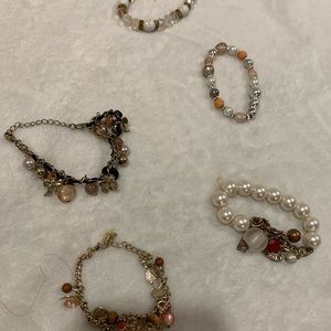 Fun colorful bracelets for the spring